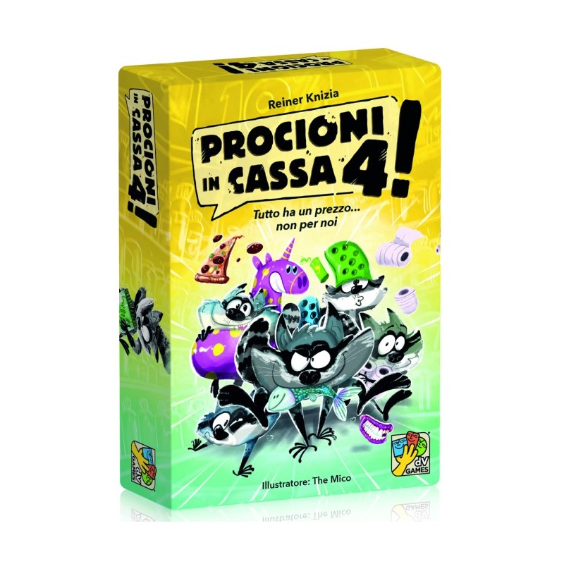 PROCIONI IN CASSA 4!